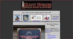 Desktop Screenshot of manyhorses.com